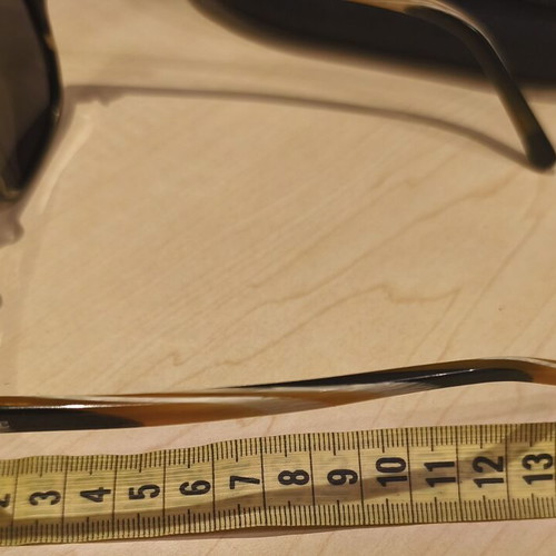 Escape Eyewear Unisex Sunglasses used, tortoiseshell frame, brown mirror lens