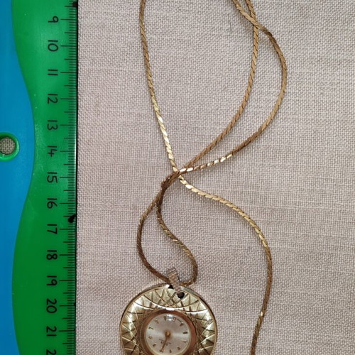 Oris pocket watch like new, mechanical with gold case