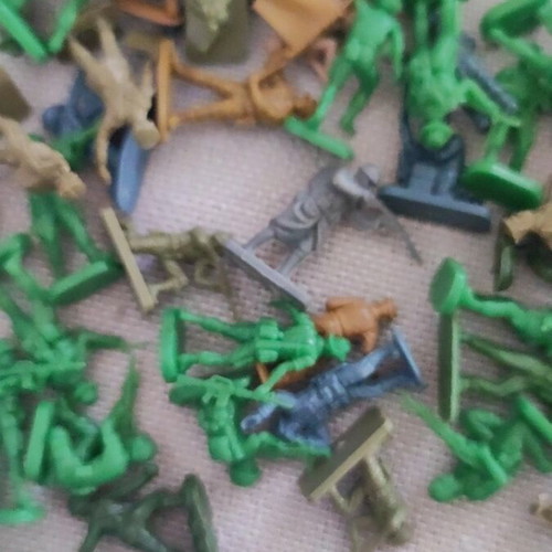 Soldier figures, approx. 120, 2 cm height