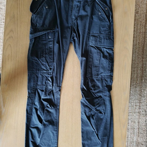 H&M L.O.G.G. cargo pants like new, size 30, black