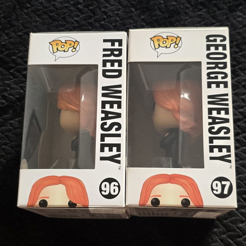 Funko Pop Harry Potter Fred & George Weasley set used