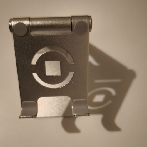 Tablet and phone bracket, aluminum