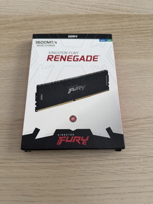 Kingston Renegade Fury 16GB DDR4 3600MHz like new