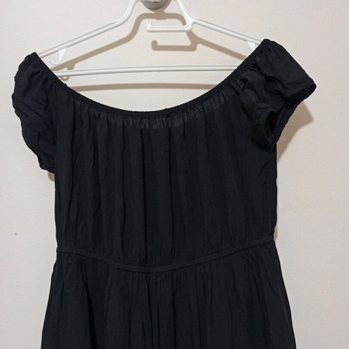 One-piece shorts with tail like new, black, size XL