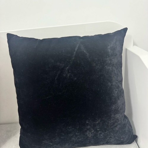 Decorative pillow 40x40 black like new