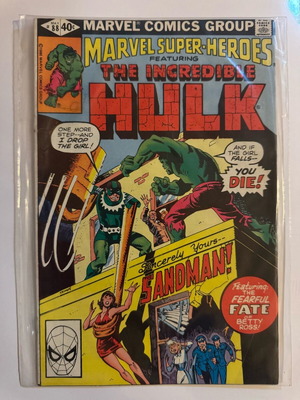Marvel Super-Heroes Featuring Incredible Hulk #88 like new, English