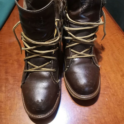 Timberland Pro Hightower γυναικεία μποτάκια εργασίας μεταχειρισμένα καφέ