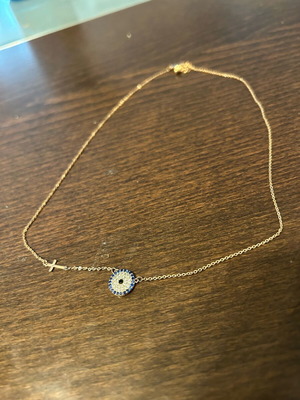 Rose gold mataki necklace unused