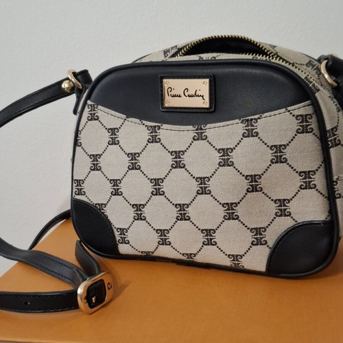 Pierre Cardin τσάντα ώμου, μπεζ