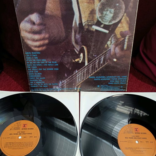Neil Young Live Rust double LP like new, folk