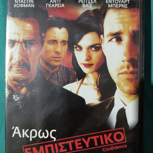 Confidence DVD like new