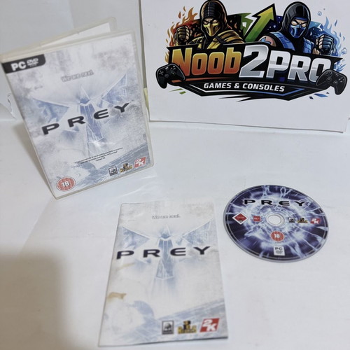 Prey PC DVD used original box and manual