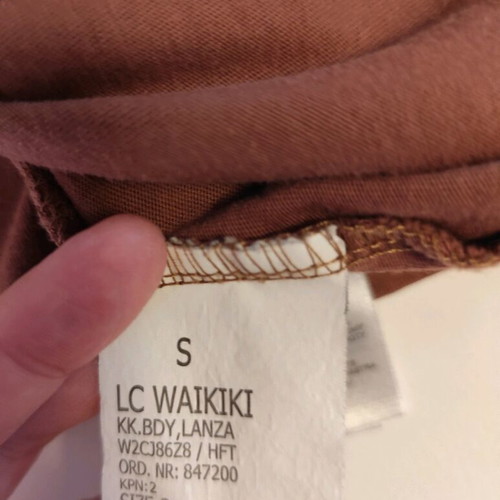 Lcwaikiki summer blouse S like new, brown
