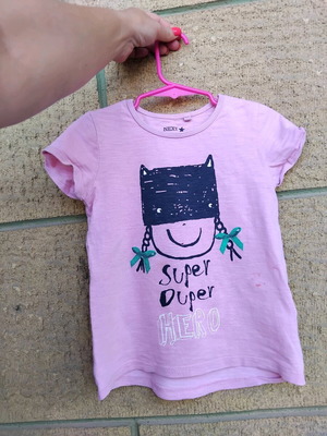 Next T-shirt σε άριστη κατάσταση για 3-4 ετών, ροζ, μεγέθη 98-104 εκ