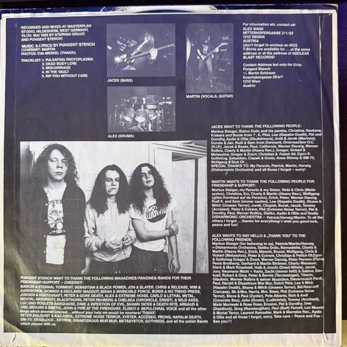Disharmonic Orchestra / Pungent Stench Split LP σαν καινούργιο, metal