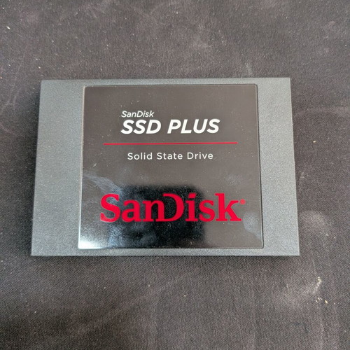 SanDisk SSD PLUS 240GB used from corporate PC