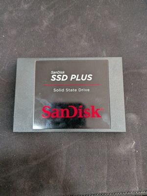 SanDisk SSD PLUS 240GB used from corporate PC