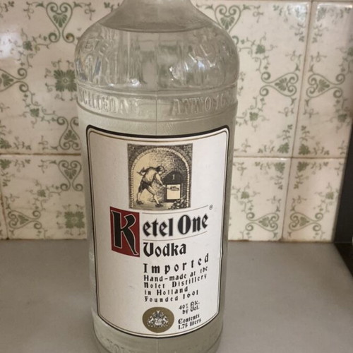 Ketel One vodka bottle 1.75 liters