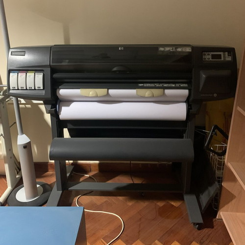 HP Designjet 1050C Plotter used with inks and printheads