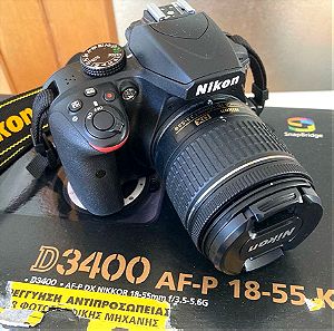 Nikon D3400 AF-P 18-55 kit