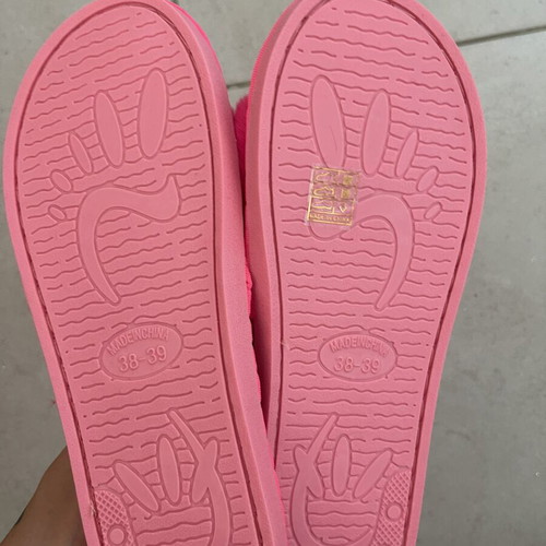 Pink Y2K slippers size 38-39