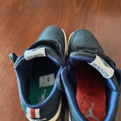 Nike Air Jordan 1 Low SP x Eastside Golf sneakers, Midnight Navy, size 40