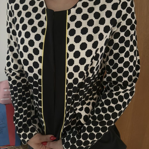 NANEE Collection polka dot jacket like new, black and white