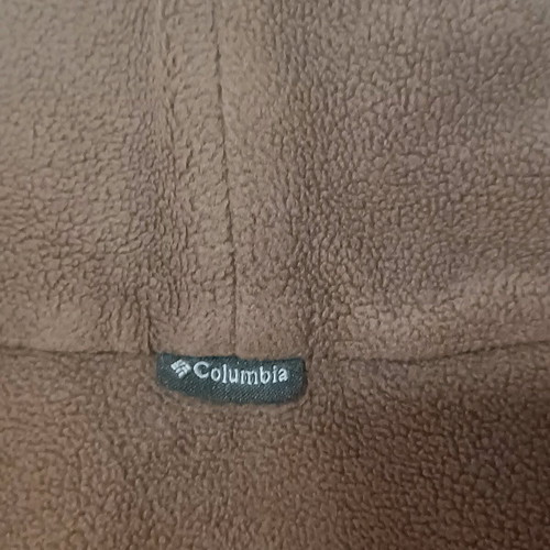 Columbia women's fleece brown sweatshirt like new