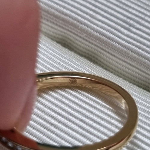 Swarovski Stilla Attract ring new, size 55, gold color