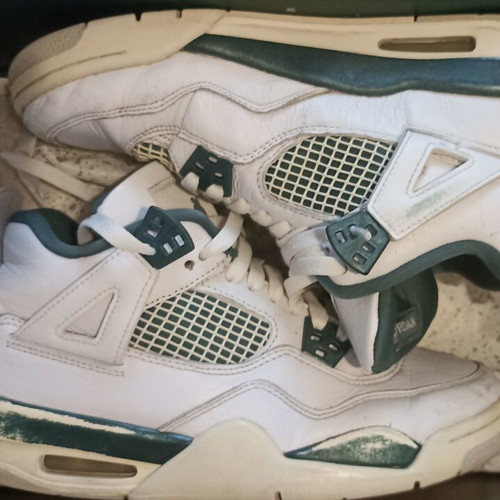 Air Jordan 4 Retro GS "Oxidized Green" sneakers, size 39