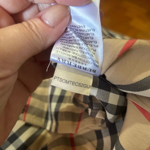 Burberry women's shirt like new, size S, black and beige