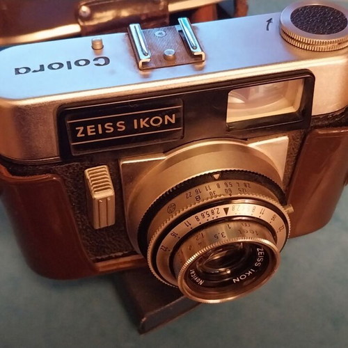 Zeiss Ikon Prontor 125 2.8 50 mm color camera used