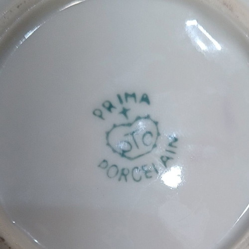 Prima Porcelain STC dessert plates set of 6, like new