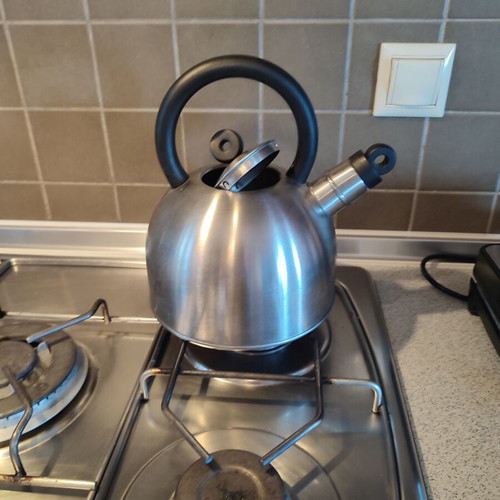 Ikea Vattentat kettle used, suitable for stove and ceramic hobs