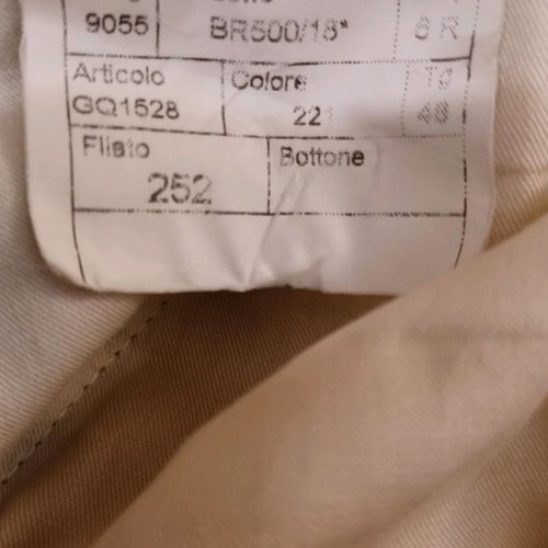 Men's Super 150 suit used, size 48, wool fabric