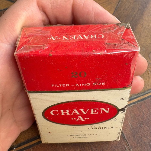 Chaven closed cigarette pack like new, 90s decade