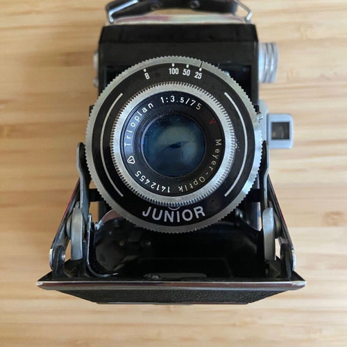 Welta Weltax 6x6 medium format folding camera used, vintage
