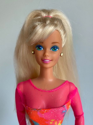 Mattel κούκλα Barbie γυμνάστρια 1993 μεταχειρισμένη