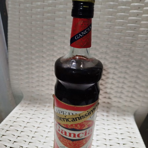 Gancia Americanissimo vermouth 1 litre sealed like new, 1960s-1970s