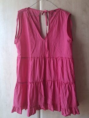 Mini dress fuchsia Trendyol XL like new