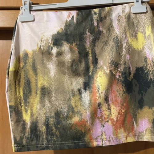 Shein Printed Set in Earth Tones like new