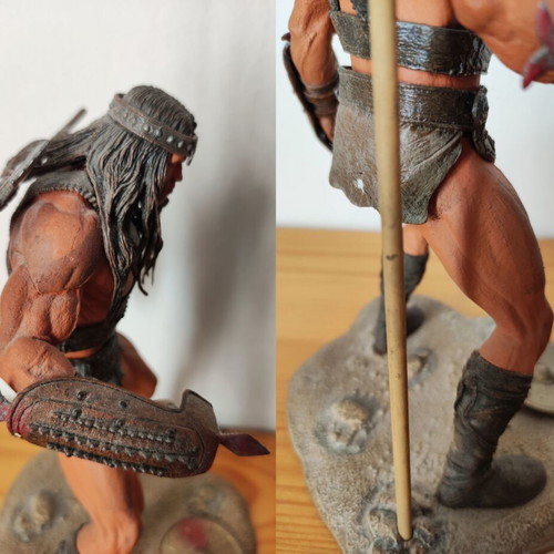 NECA Conan The Barbarian Series 1 Pit Fighter Conan Action Figure like new