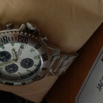 Jacques Lemans Liverpool Chronograph men's watch, white and blue