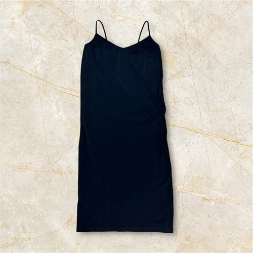 Classic Midi Slip Dress XL Black used, versatile and comfy