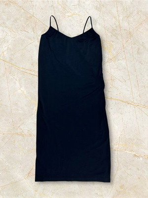 Classic Midi Slip Dress XL Black used, versatile and comfy