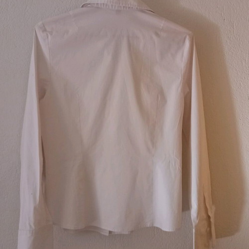 Esprit white shirt with stretch, like new, size M