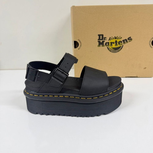 Dr. Martens Voss Quad Platform Sandals new, size 38, black
