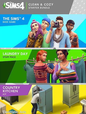 The Sims 4 Clean & Cozy Starter Bundle PC code new PAL