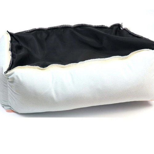 Dog bed new with heart-shaped pillow