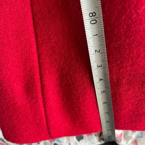 Guess medium red coat like new